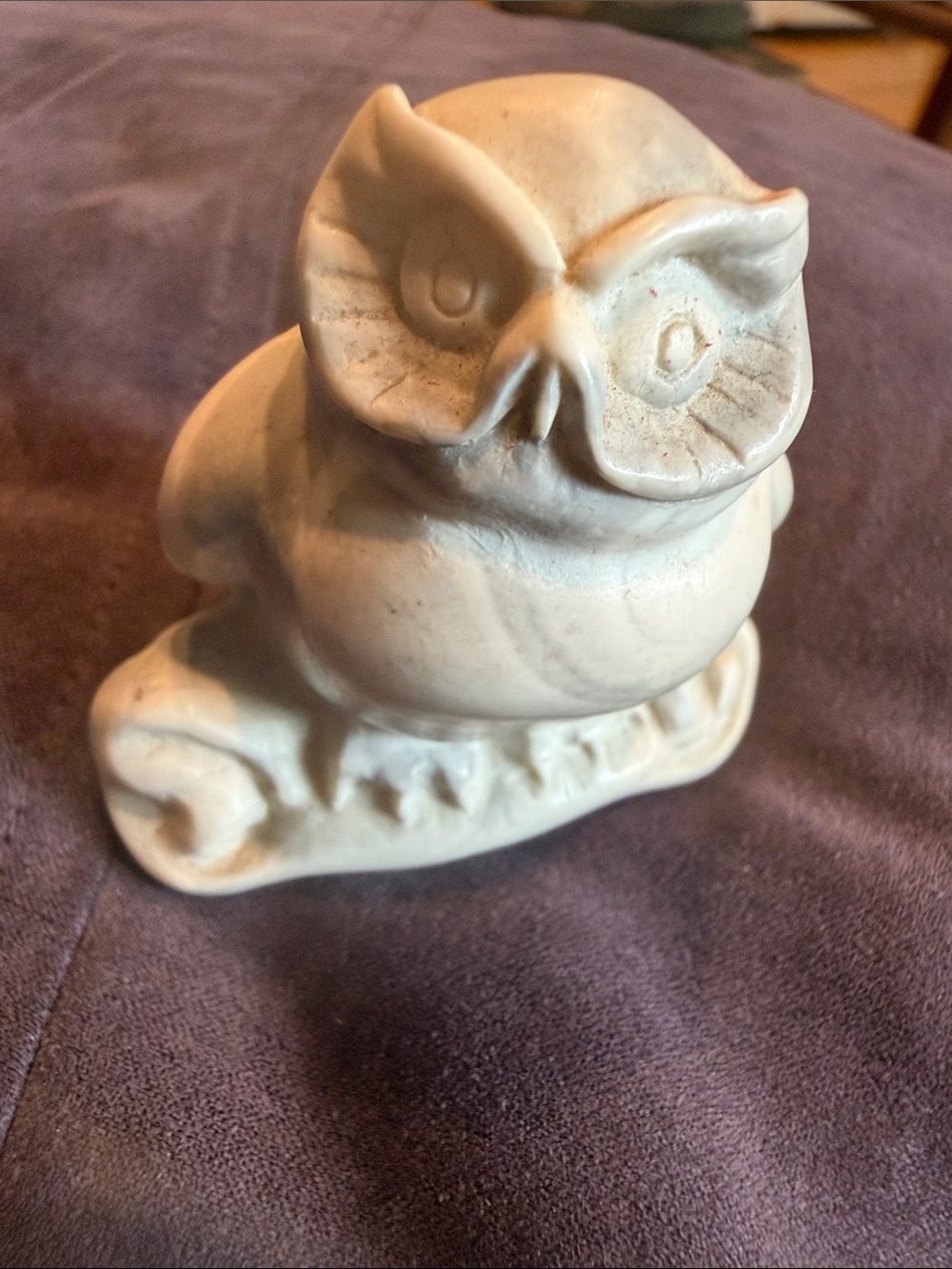 Pearlite Marblecraft Owl figurine